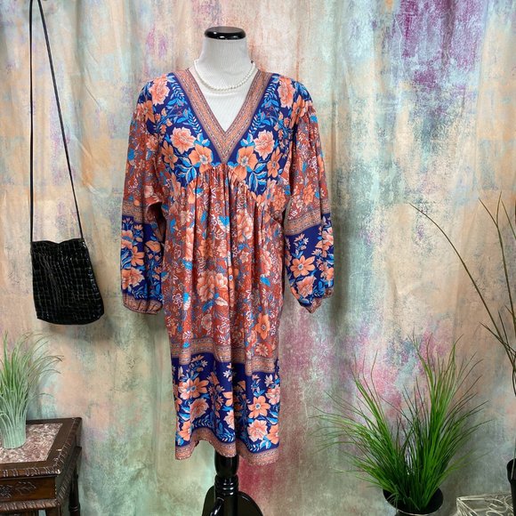 No Brand Label Dresses & Skirts - New📌 Soft Flowing Fabric  Floral Design Dress